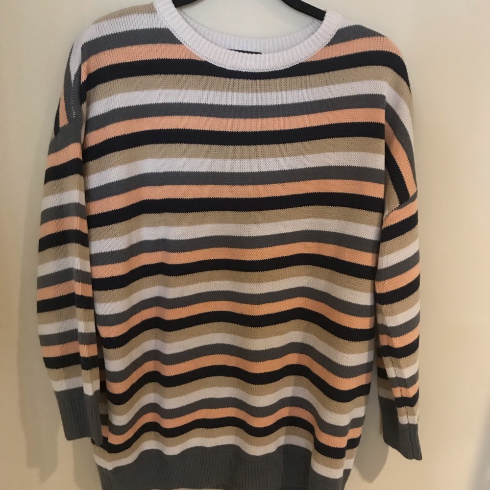 Cute striped sweater!